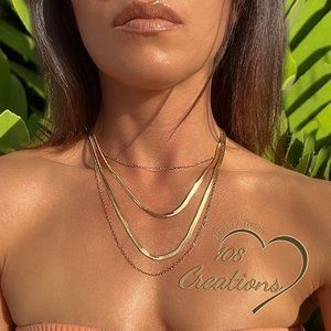 Elegant Layered Chain Necklace